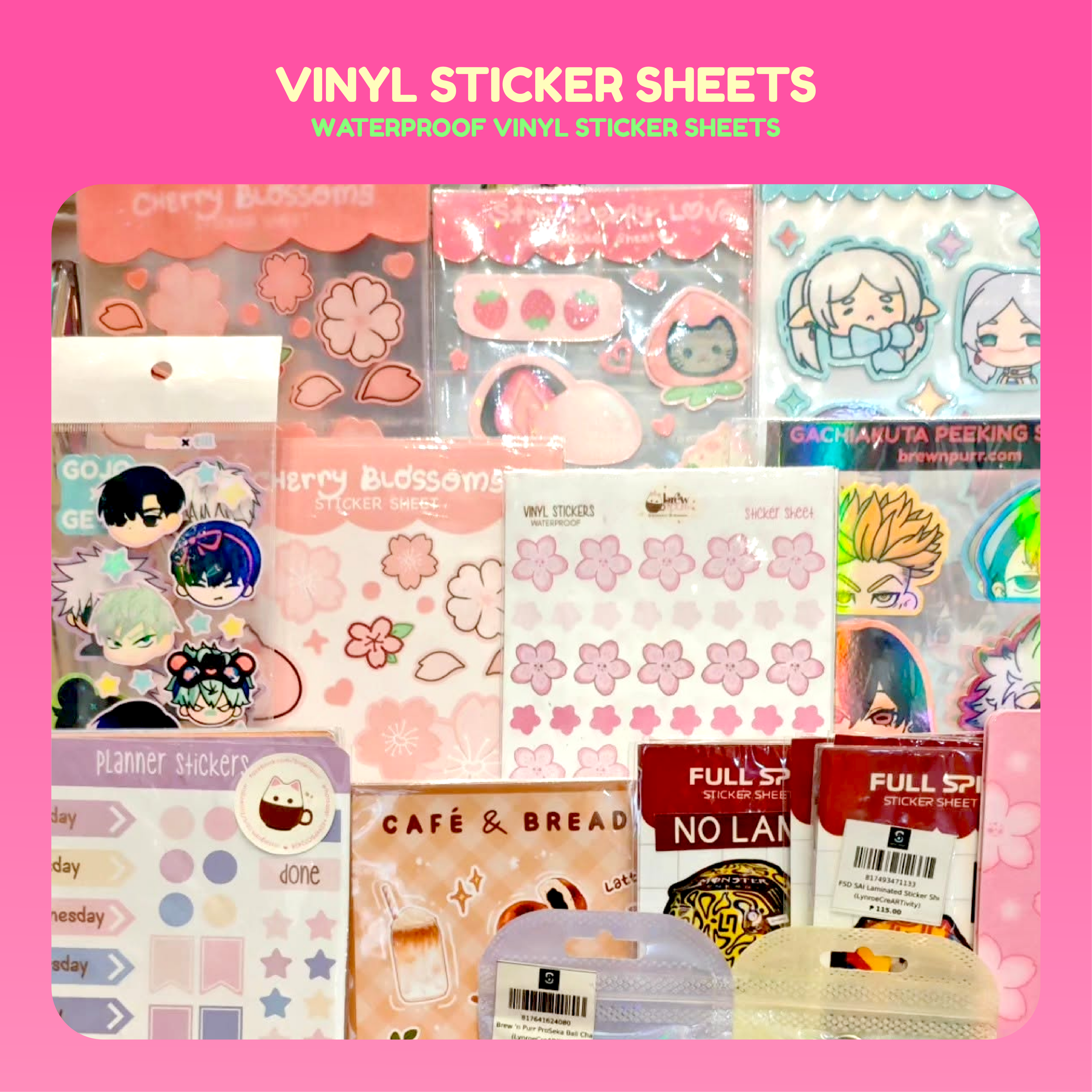 Sticker Sheets