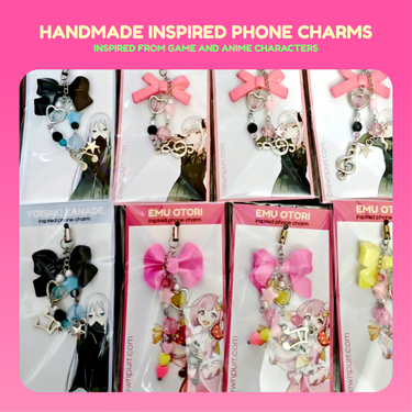 Handmade Inpspired Phone Charms
