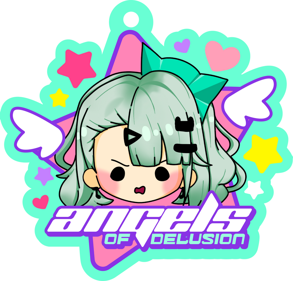ZZZ Angels of Delusions Keychains