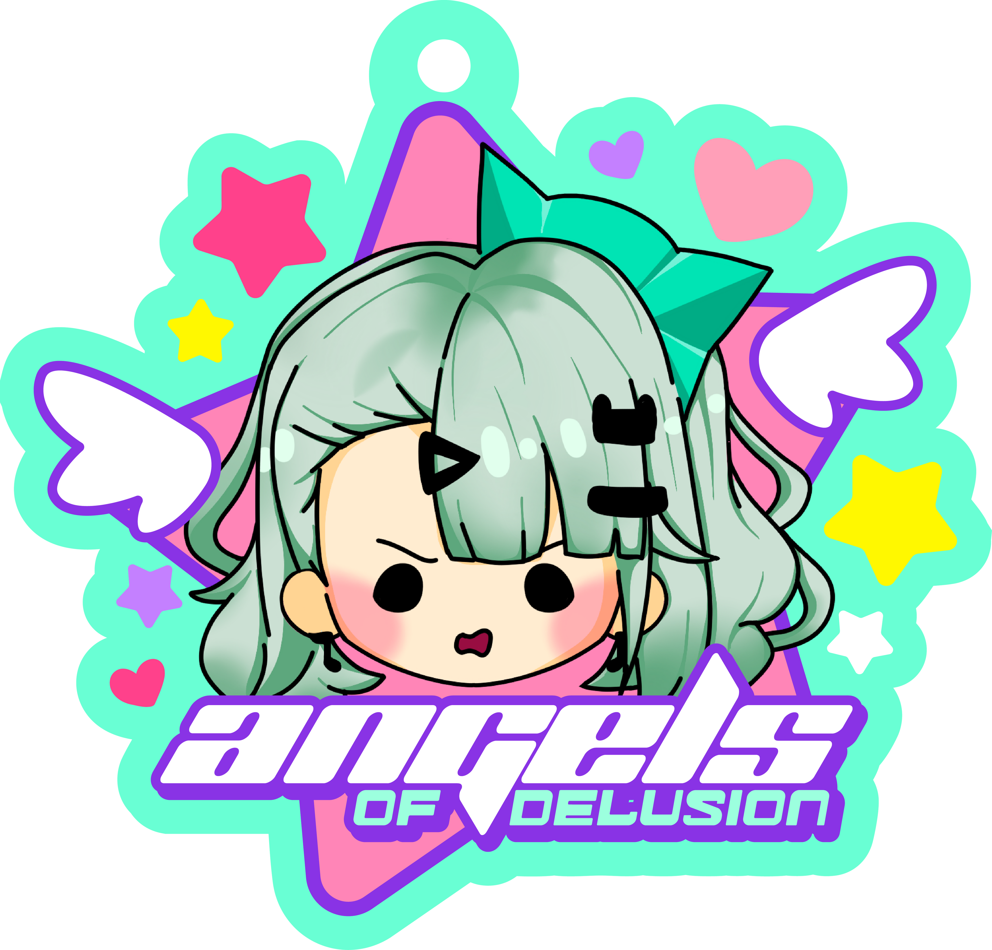 ZZZ Angels of Delusions Keychains