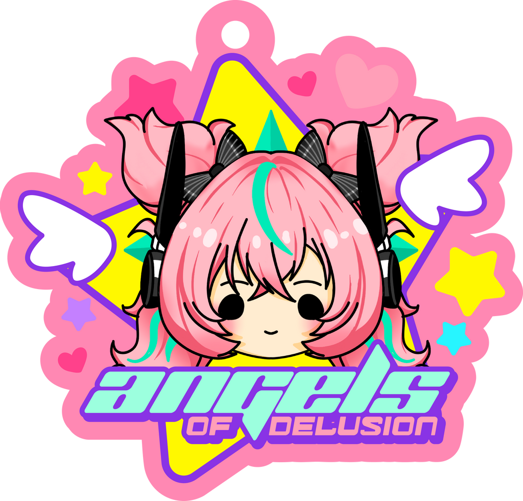ZZZ Angels of Delusions Keychains