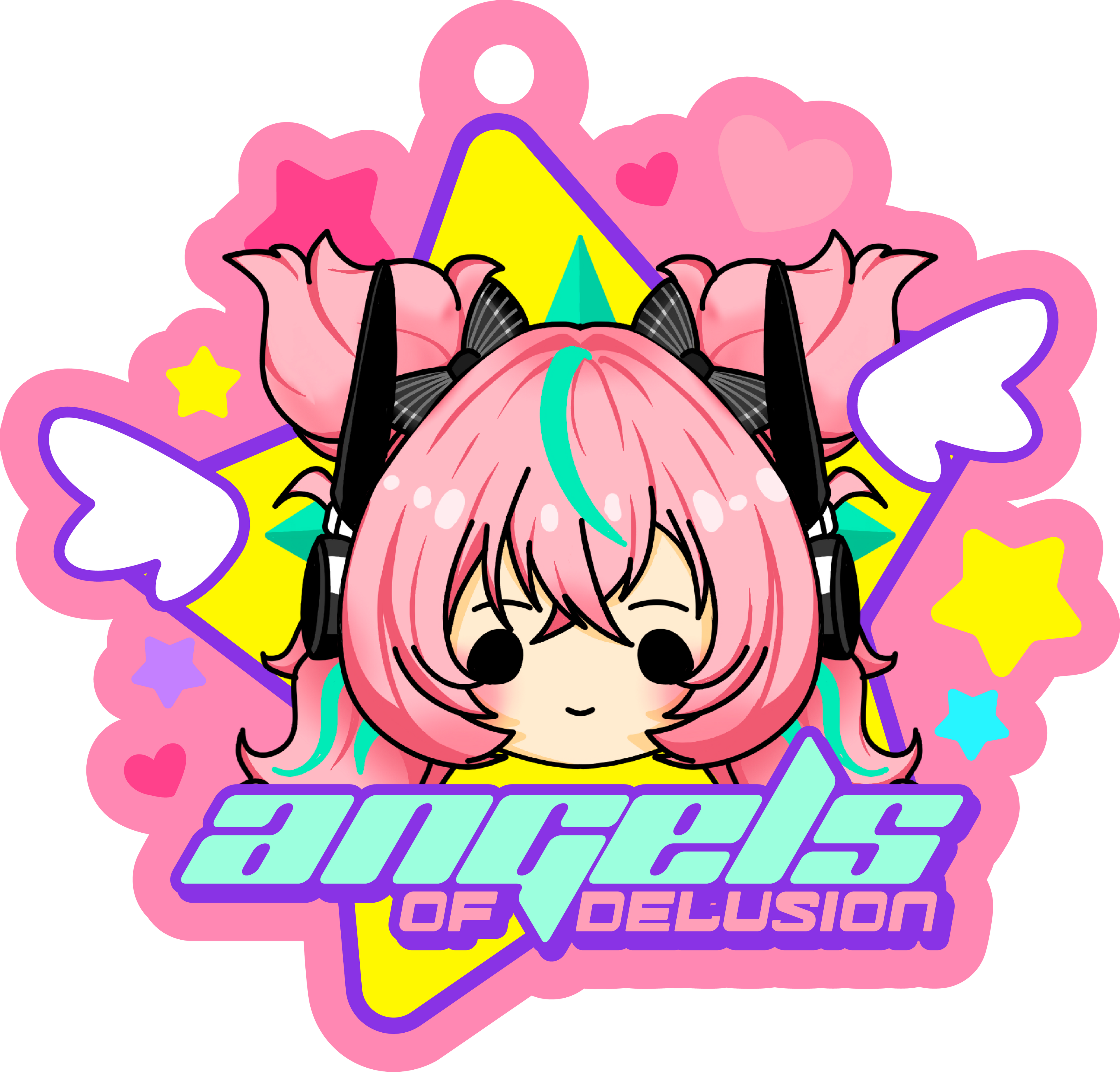 ZZZ Angels of Delusions Keychains