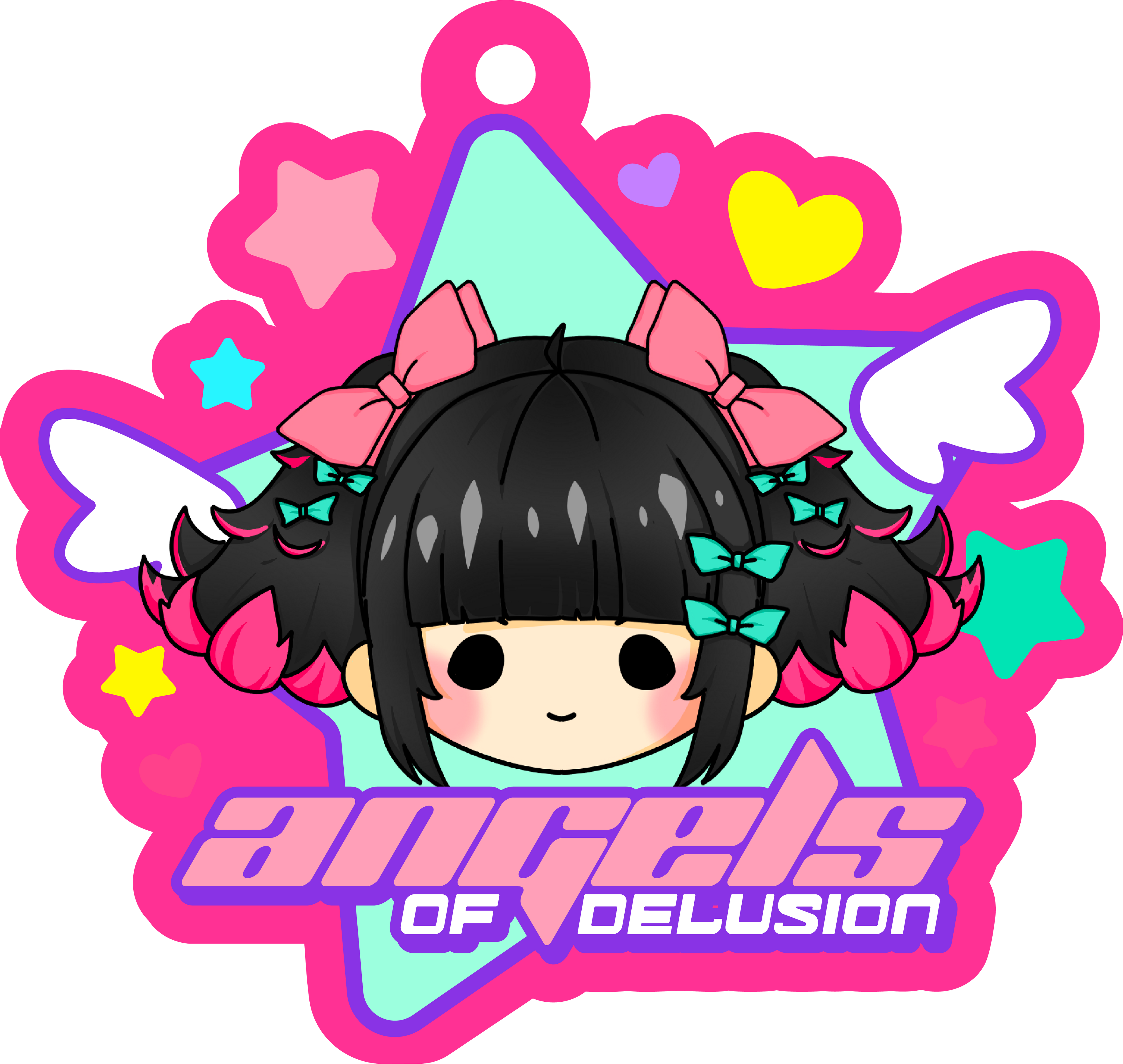 ZZZ Angels of Delusions Keychains