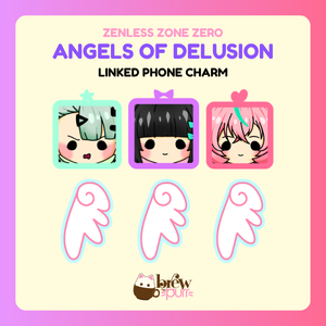 ZZZ Angels of Delusion Linked Phone Charms Pre-Order
