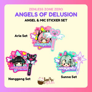 ZZZ Angels of Delusion Sticker Set Pre-Order