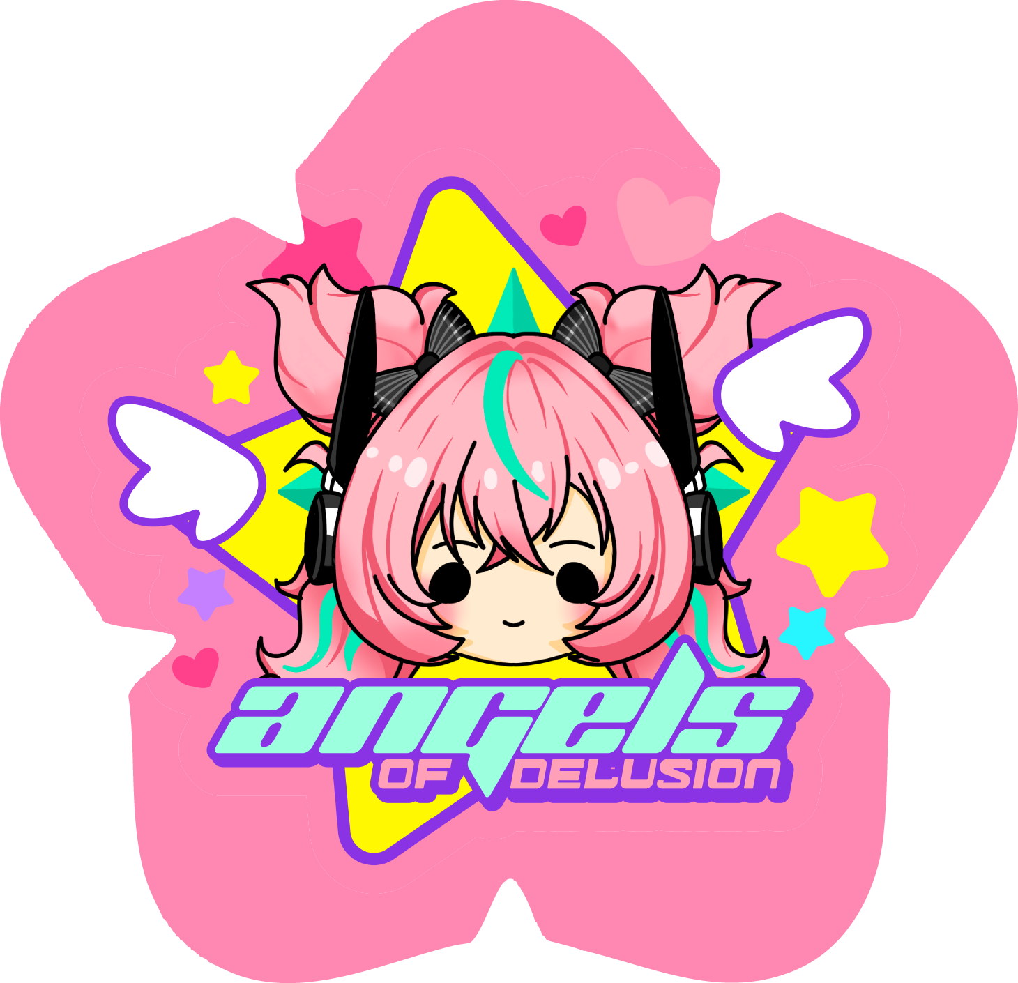 ZZZ Angels of Delusion Star Pins