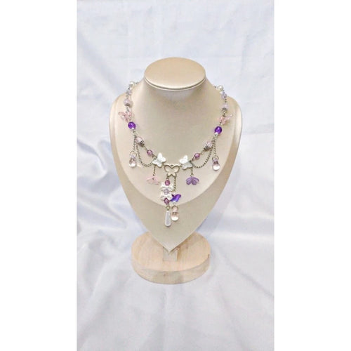 HSR Castorice Inspired Necklace | Honkai Star Rail | Stainless Steel Beaded Necklace