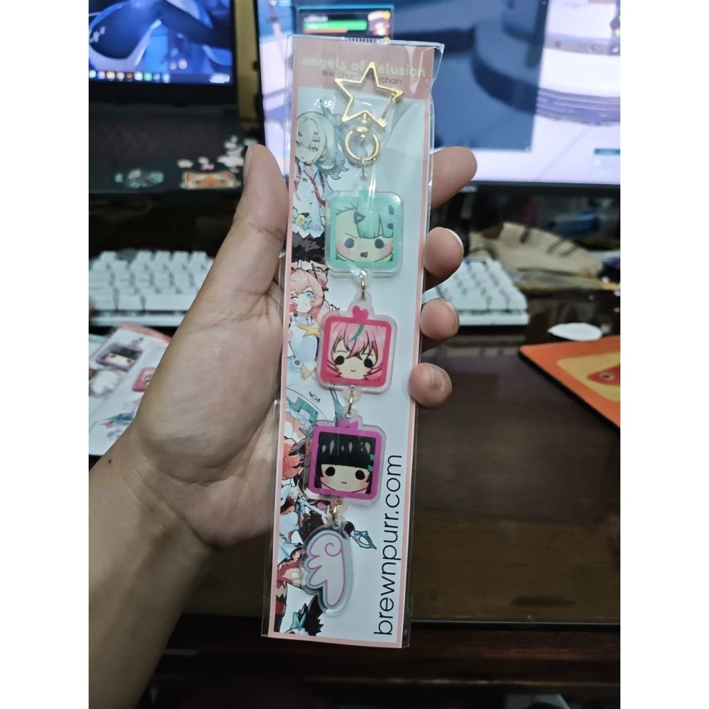 ZZZ Angels of Delusion 4-linked keychain Pre-Order